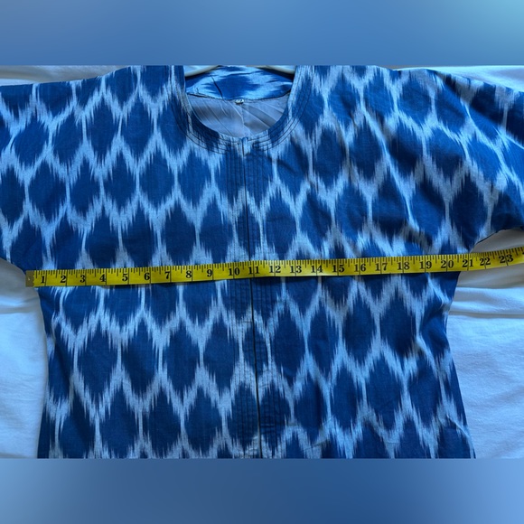 Ikat print jacket from Uzbekistan - Picture 6 of 7